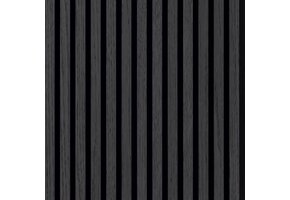 Silentlines lattenwand zwart eiken