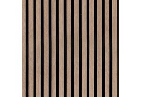 Silentlines lattenwand licht eiken