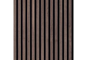 Silentlines lattenwand walnoot