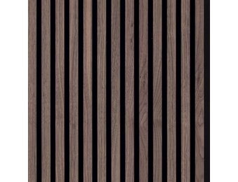 Silentlines lattenwand walnoot