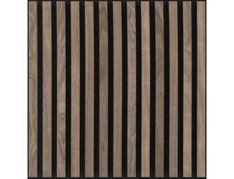 Silentlines lattenwand tegel walnoot