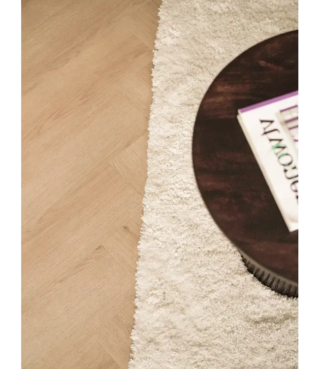 Floer floer-walvisgraat-click-pvc-bryde-bruin