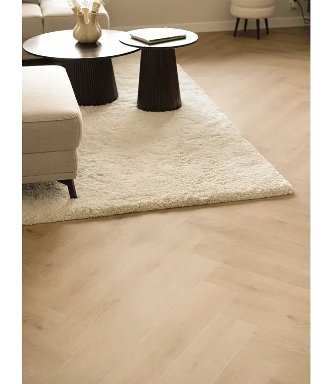 Floer floer-walvisgraat-click-pvc-bryde-bruin