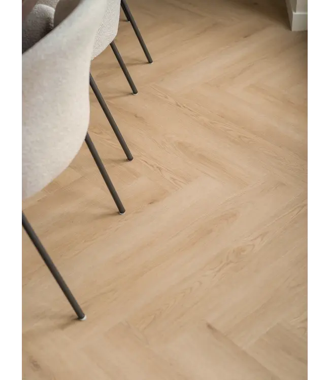 Floer floer-walvisgraat-click-pvc-bryde-bruin