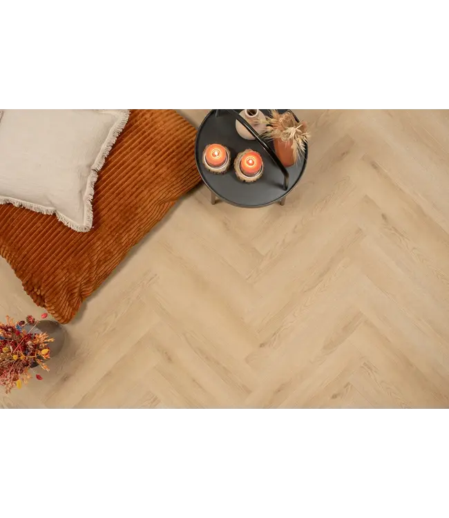 Floer floer-visgraat-click-pvc-natuur-eiken