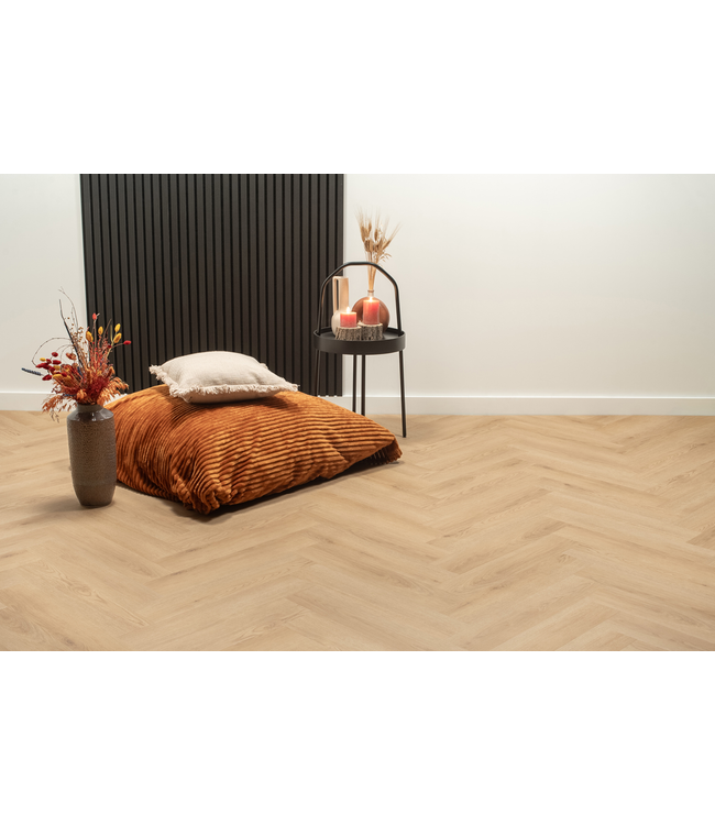 Floer floer-visgraat-click-pvc-natuur-eiken