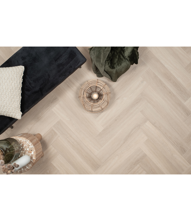 Floer floer-visgraat-click-pvc-puur-eiken