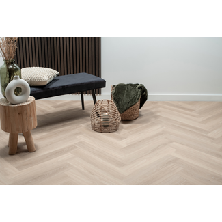 Floer Floer Visgraat Click PVC – Puur Eiken