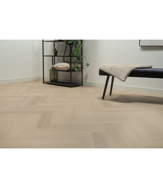 Floer Floer Visgraat Click PVC – Beige Eiken