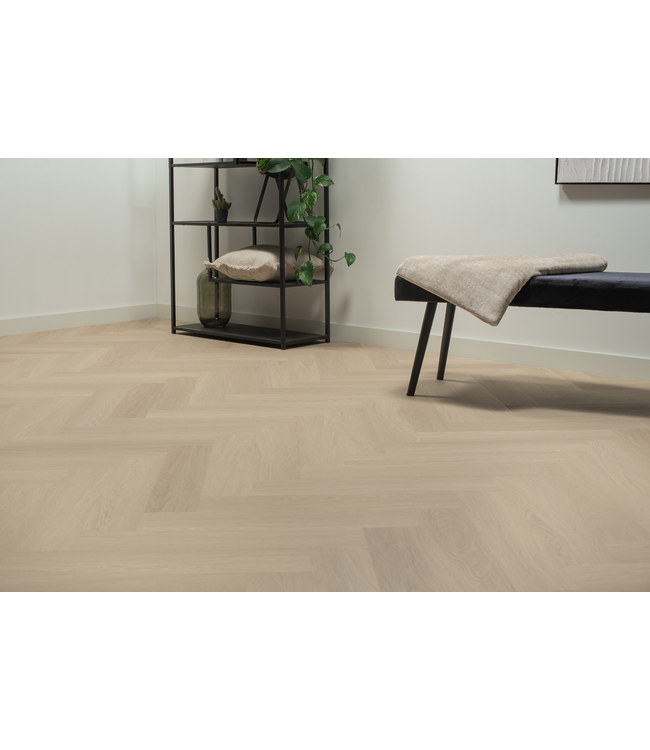 Floer floer-visgraat-click-pvc-beige-eiken