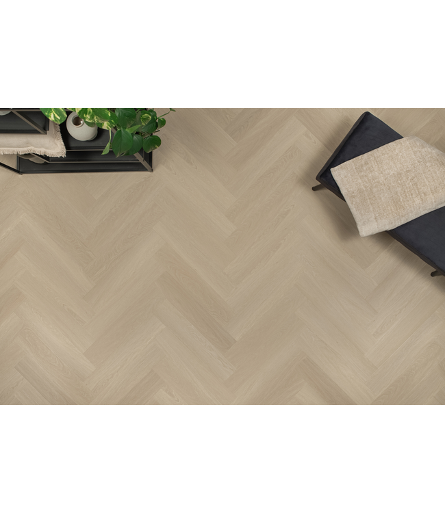 Floer floer-visgraat-click-pvc-beige-eiken