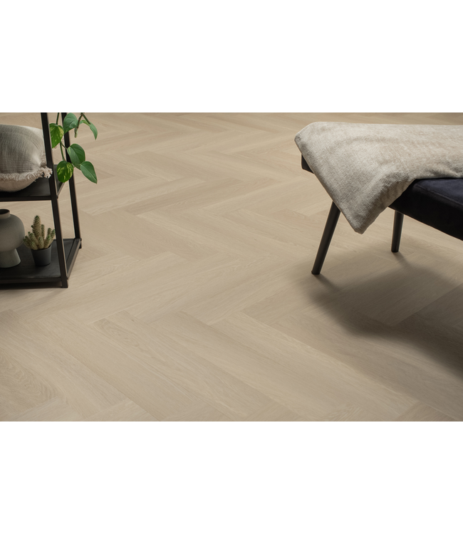 Floer floer-visgraat-click-pvc-beige-eiken