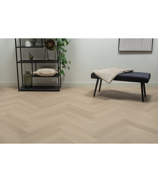 Floer floer-visgraat-click-pvc-beige-eiken