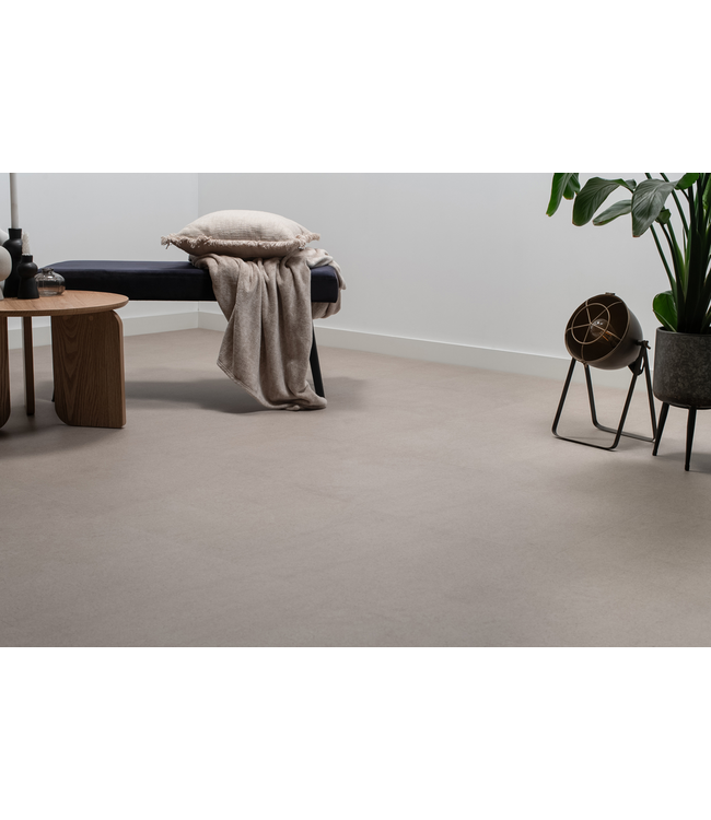 Floer floer-tegel-click-pvc-betonlook-greige