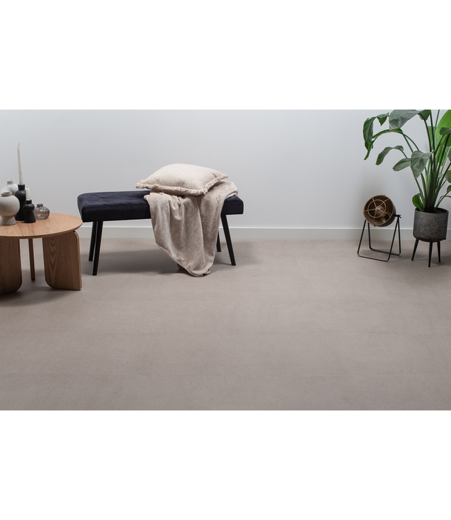 Floer floer-tegel-click-pvc-betonlook-greige