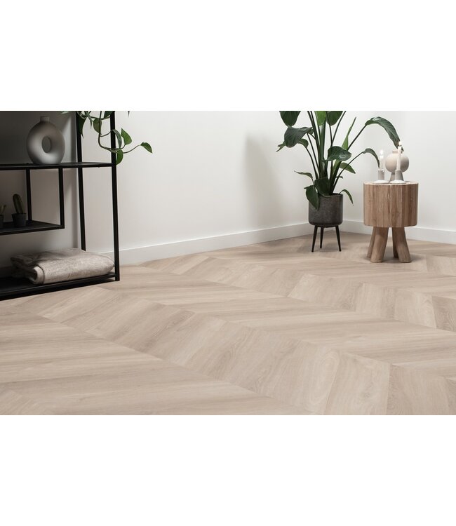 Floer floer-hongaarse-punt-plak-pvc-onbehandeld-eiken