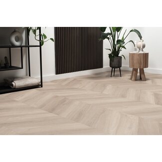 Floer Floer Hongaarse Punt plak PVC – Onbehandeld Eiken