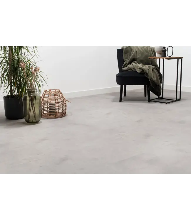 Floer floer-tegel-plak-pvc-betonlook-lichtgrijs
