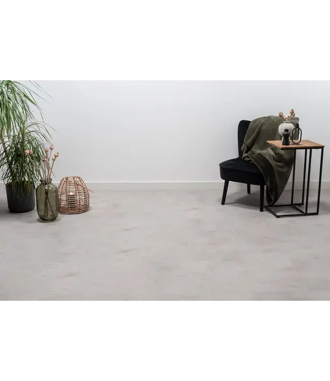 Floer floer-tegel-plak-pvc-betonlook-lichtgrijs
