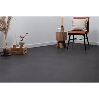 Floer Tegel plak PVC – Betonlook Zwart