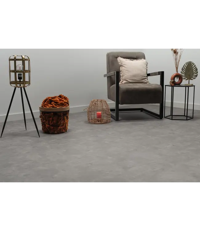 Floer floer-tegel-plak-pvc-betonlook-grijs