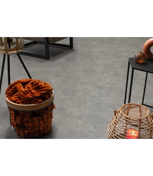 Floer floer-tegel-plak-pvc-betonlook-grijs