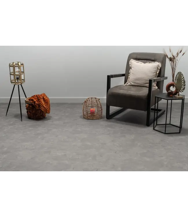Floer floer-tegel-plak-pvc-betonlook-grijs