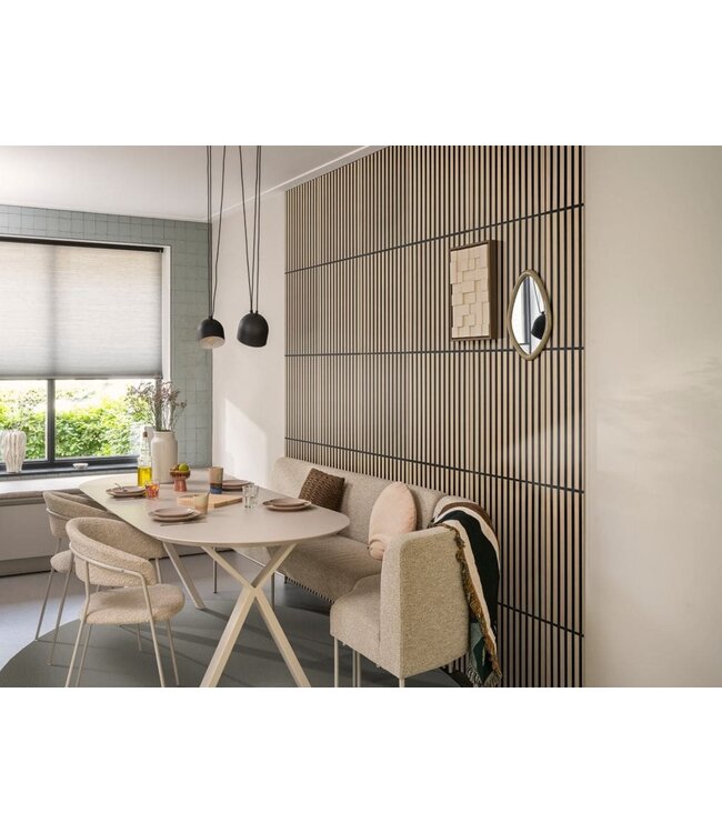 Silentlines Silentlines lattenwand tegel licht eiken