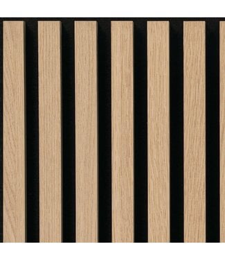 Silentlines Silentlines lattenwand tegel licht eiken