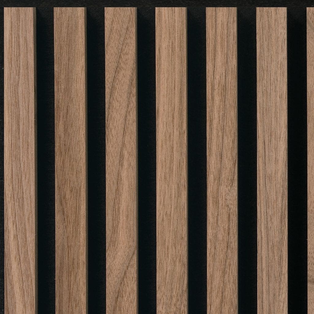 Silentlines lattenwand tegel walnoot