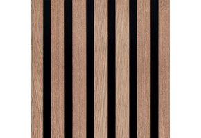 Silentlines lattenwand licht eiken