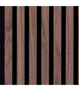 Silentlines Silentlines lattenwand walnoot