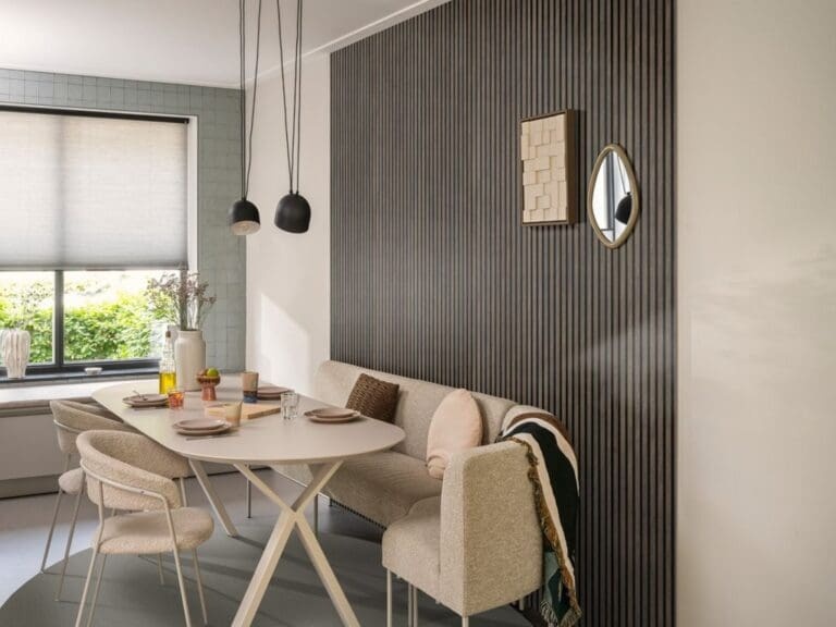 Silentlines lattenwand koper