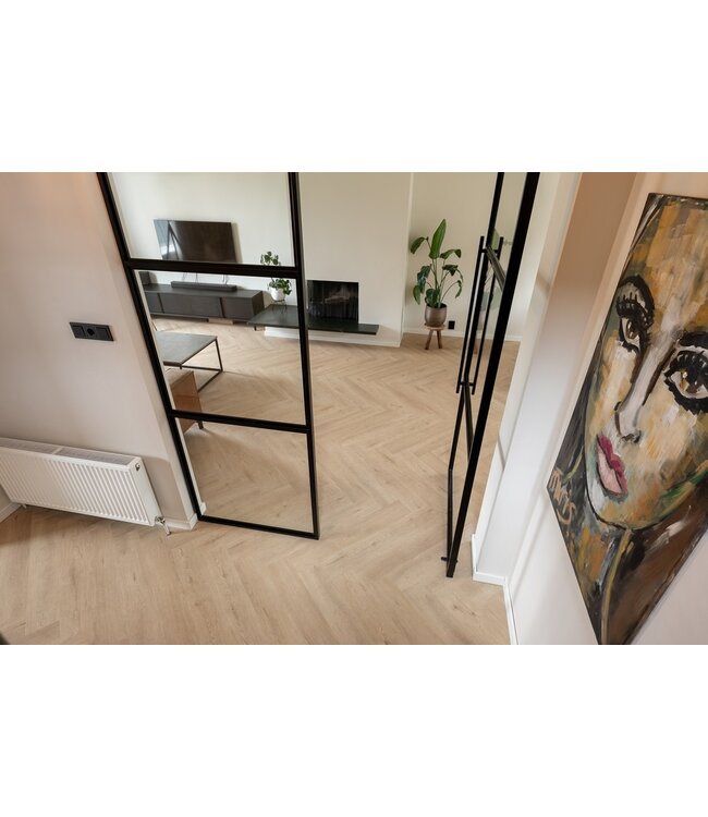 Floer floer-walvisgraat-plak-pvc-gaia-grijsbeige