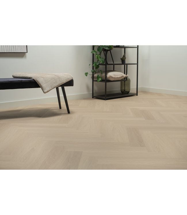 Floer floer-visgraat-plak-pvc-beige-eiken