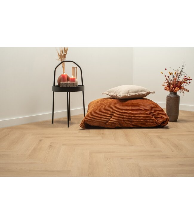 Floer Floer Visgraat PVC – Natuur Eiken