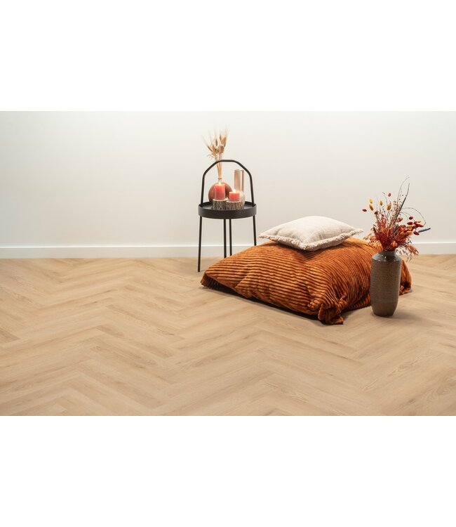 Floer Floer Visgraat PVC – Natuur Eiken