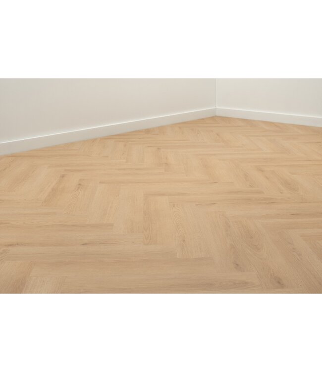 Floer Floer Visgraat PVC – Natuur Eiken