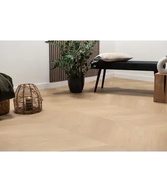 Floer Floer Hongaarse Punt PVC – Natuur Eiken