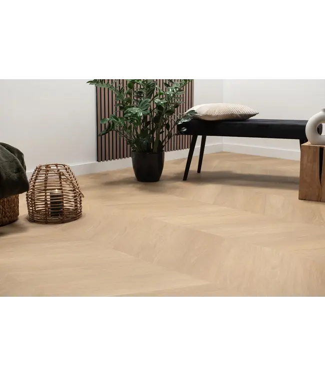 Floer floer-hongaarse-punt-pvc-natuur-eiken