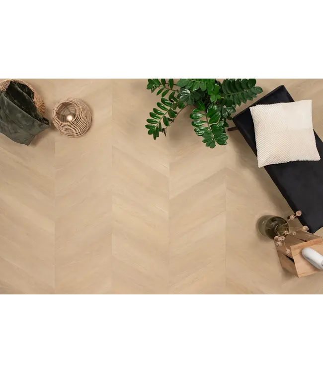 Floer floer-hongaarse-punt-pvc-natuur-eiken