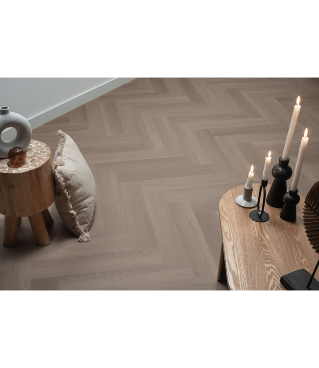 Floer floer-visgraat-pvc-greige-eiken