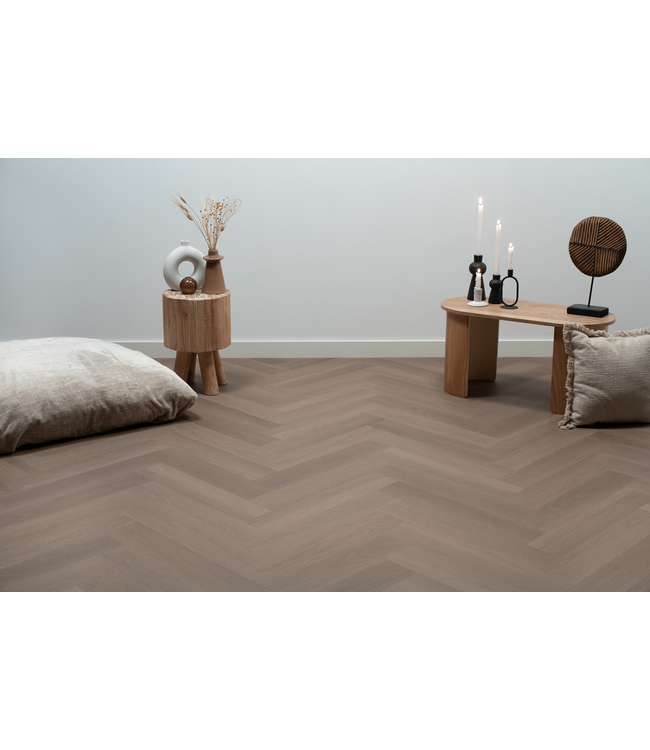 Floer floer-visgraat-pvc-greige-eiken