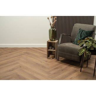 Floer Floer Walvisgraat PVC – Narwal Nootbruin