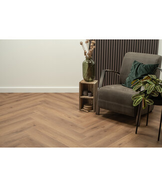 Floer Floer Walvisgraat PVC – Narwal Nootbruin