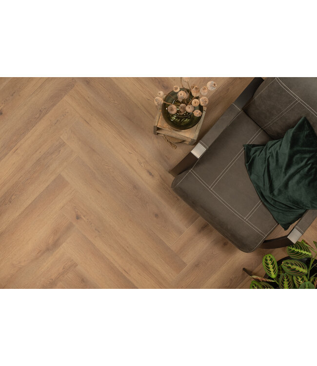 Floer floer-walvisgraat-pvc-narwal-nootbruin