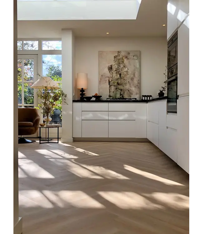 Floer floer-walvisgraat-pvc-balein-beige