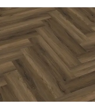 Floorlife Floorlife YUP Herringbone dryback warm brown