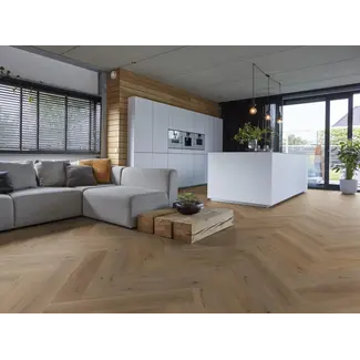 Floorlife Floorlife YUP Herringbone dryback smoky