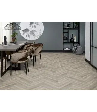 Floorlife Floorlife YUP Herringbone dryback grey